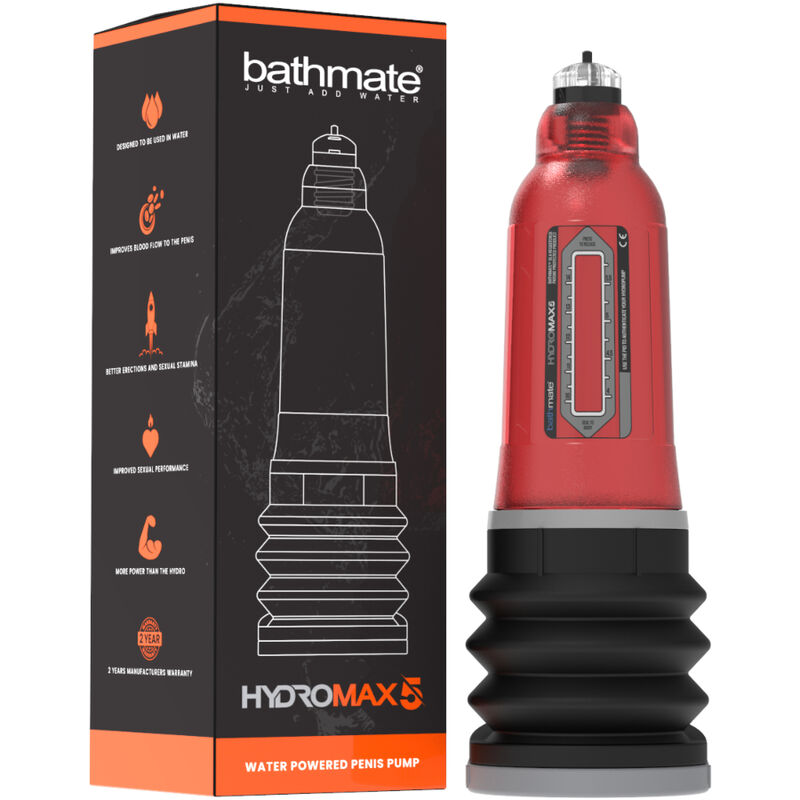 BATHMATE - HYDROMAX 5 RED BATHMATE