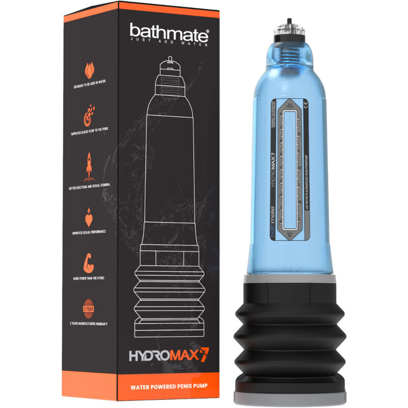 BATHMATE - HYDROMAX 7 BLUE PENIS INCREASE PUMP BATHMATE