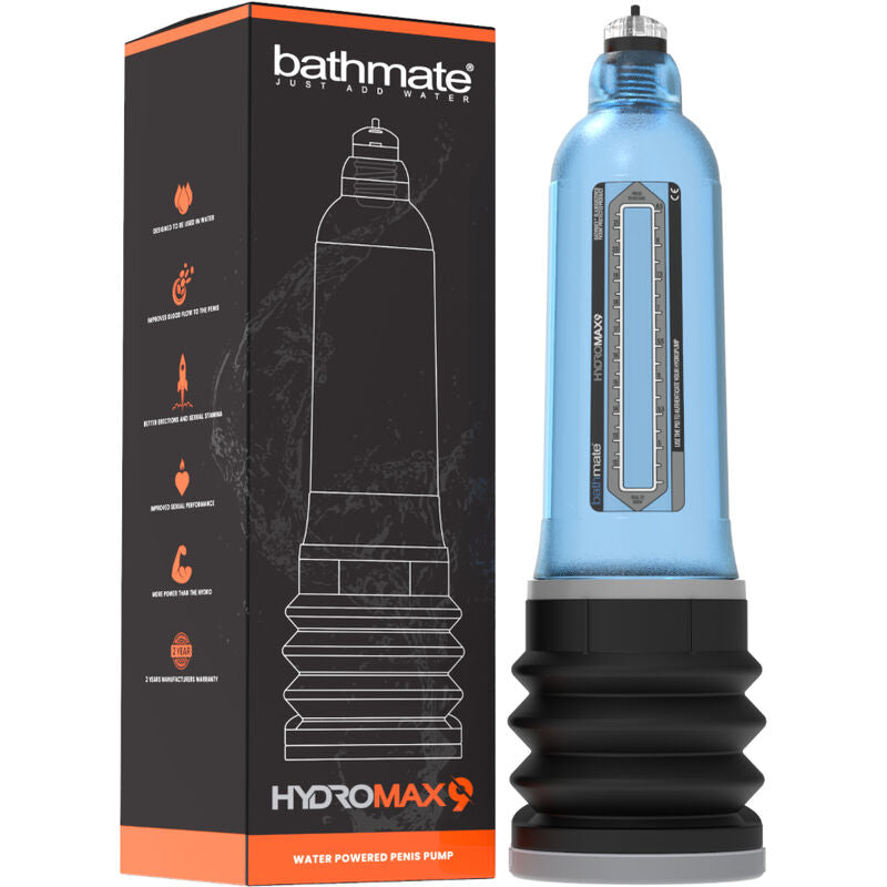 BATHMATE - HYDROMAX 9 BLUE PENIS INCREASE PUMP BATHMATE