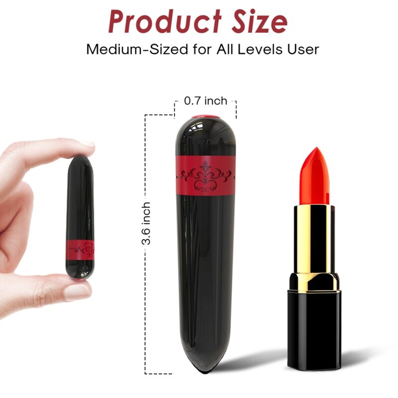 ARMONY - ROCKET VIBRATOR BULLET REMOTE CONTROL BLACK ARMONY STIMULATORS