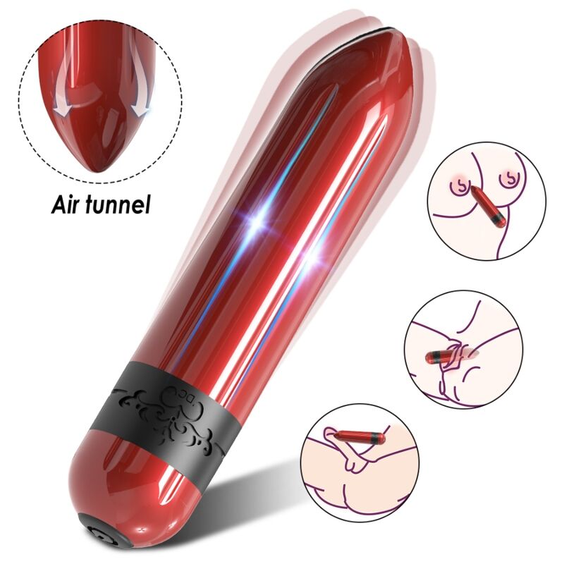 ARMONY - ROCKET VIBRATOR BULLET REMOTE CONTROL FUCHSIA - ToysByMonk