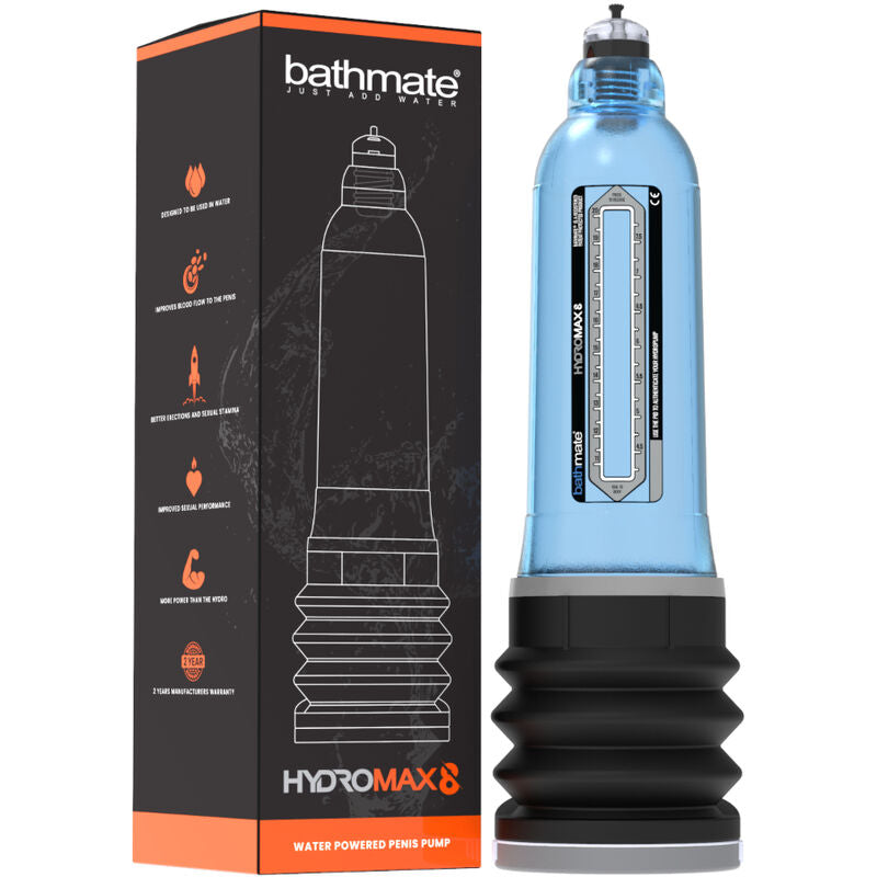 BATHMATE - HYDROMAX 8 CLEAR BATHMATE