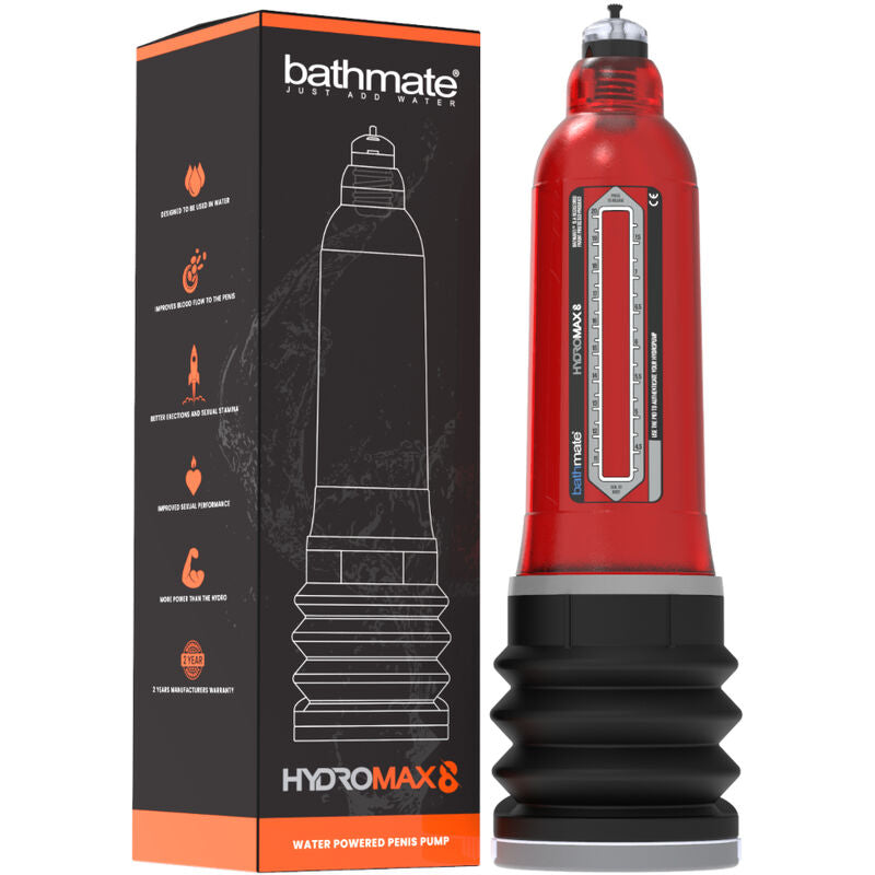 BATHMATE - HYDROMAX 8 CLEAR BATHMATE