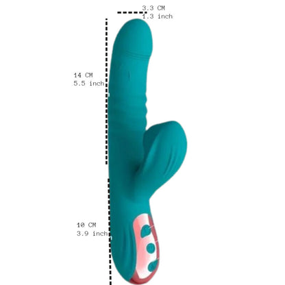 ARMONY - SUCK VIBRATOR & SUCKER GREEN - ToysByMonk