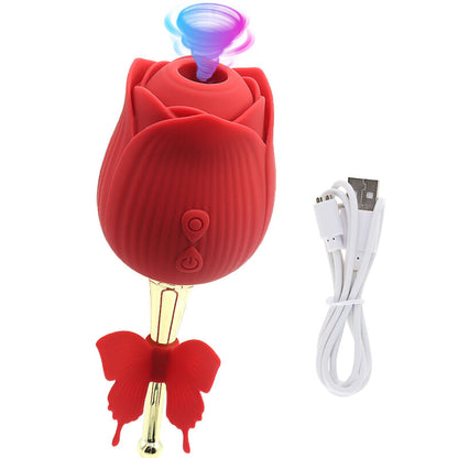 ARMONY - BUTTERFLY FLOWER RED SUCKER - ToysByMonk
