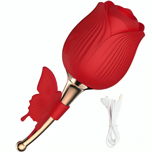 ARMONY - BUTTERFLY FLOWER RED SUCKER - ToysByMonk