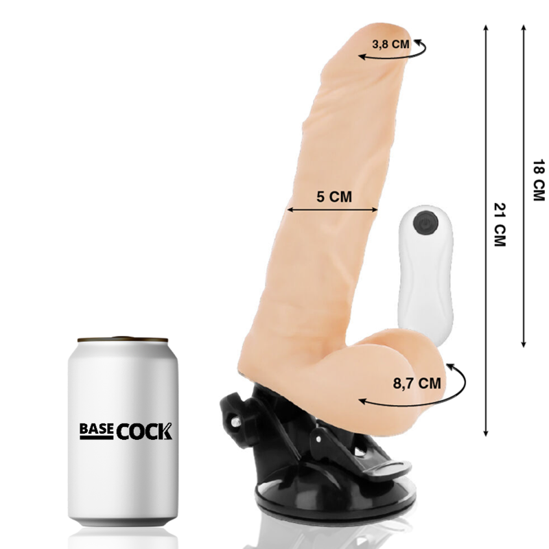 BASECOCK - REALISTIC BENDABLE REMOTE CONTROL FLESH 21 CM -O- 5 CM - ToysByMonk