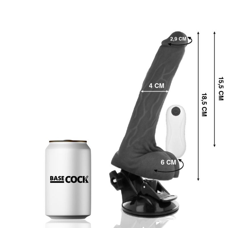 BASECOCK - REALISTIC ARTICULABLE REMOTE CONTROL FLESH 18.5 CM -O- 4 CM BASECOCK