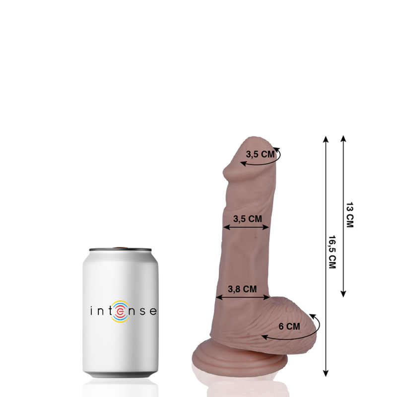 MR INTENSE - 5 REALISTIC COCK 16.5 CM -O- 3.5 CM - ToysByMonk