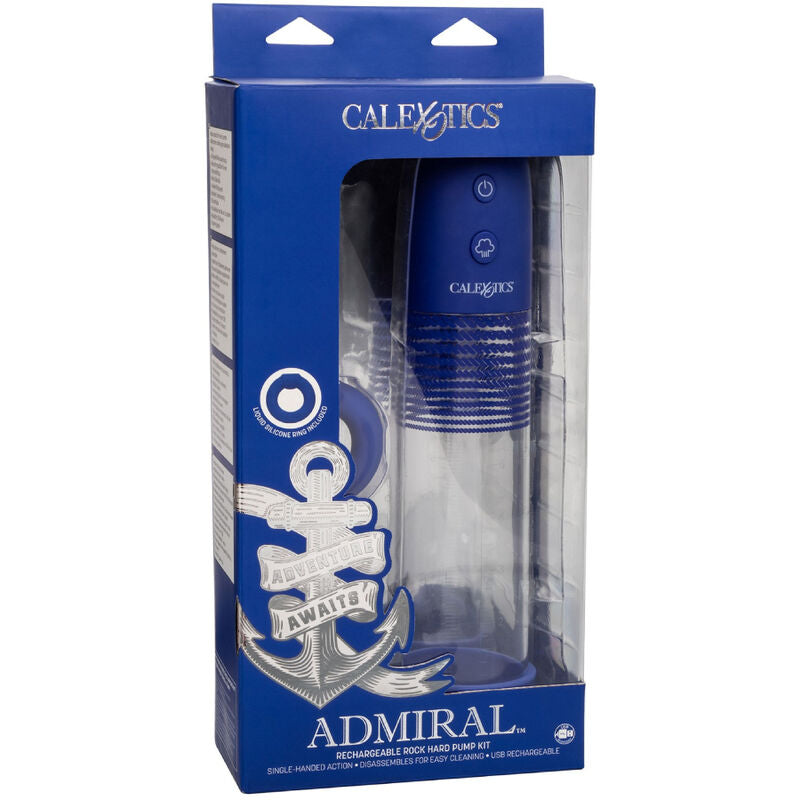CALEXOTICS - ADMIRAL ERECTION PUMP KIT RECHARGEABLE CALEXOTICS