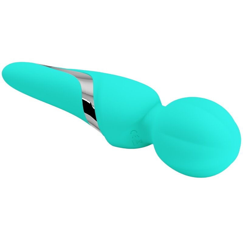 PRETTY LOVE - WALTER VIBRATOR WAND AQUA GREEN PRETTY LOVE FLIRTATION