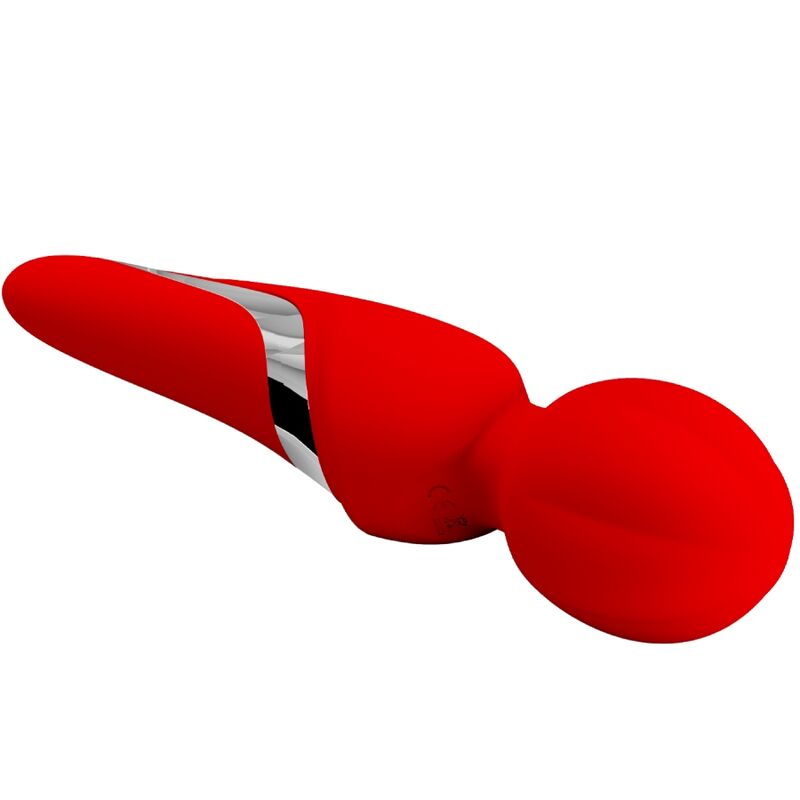 PRETTY LOVE - WALTER VIBRATOR WAND RED - ToysByMonk