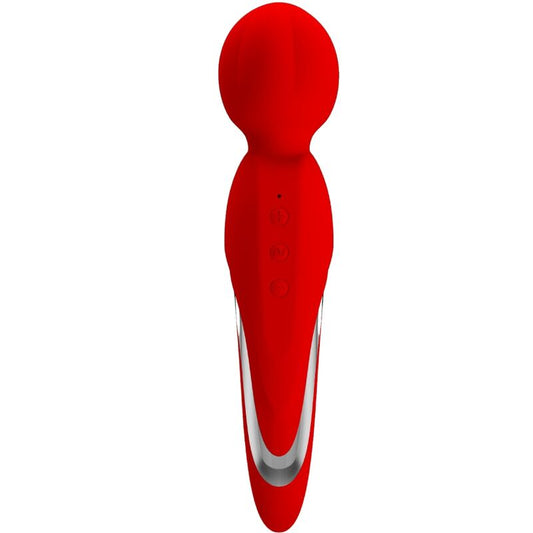 PRETTY LOVE - WALTER VIBRATOR WAND RED - ToysByMonk
