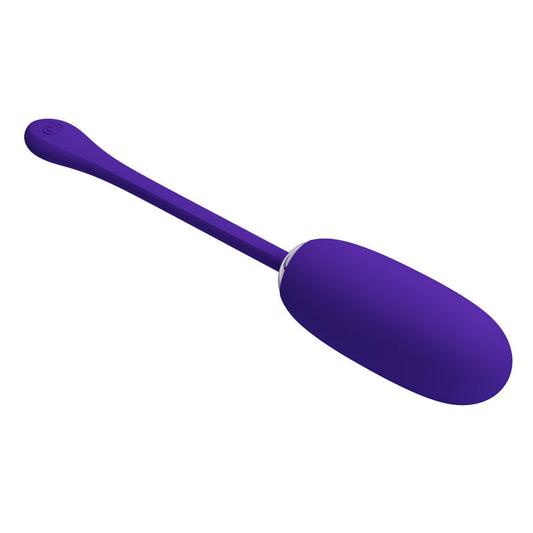 PRETTY LOVE - JULIUS WATERPROOF-RECHARGEABLE VIBRATING EGG PURPLE - ToysByMonk