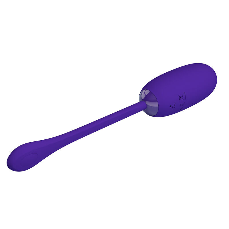 PRETTY LOVE - JULIUS WATERPROOF-RECHARGEABLE VIBRATING EGG PURPLE PRETTY LOVE SMART