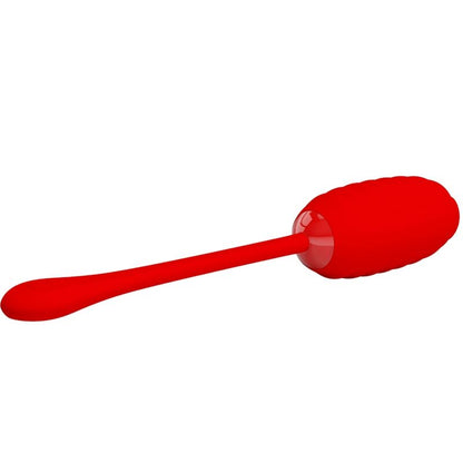 PRETTY LOVE - KIRK RECHARGEABLE VIBRATING EGG RED PRETTY LOVE SMART