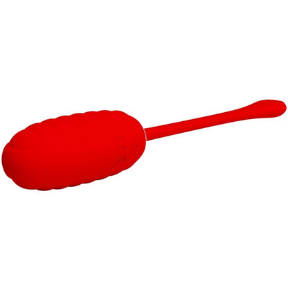 PRETTY LOVE - KIRK RECHARGEABLE VIBRATING EGG RED PRETTY LOVE SMART