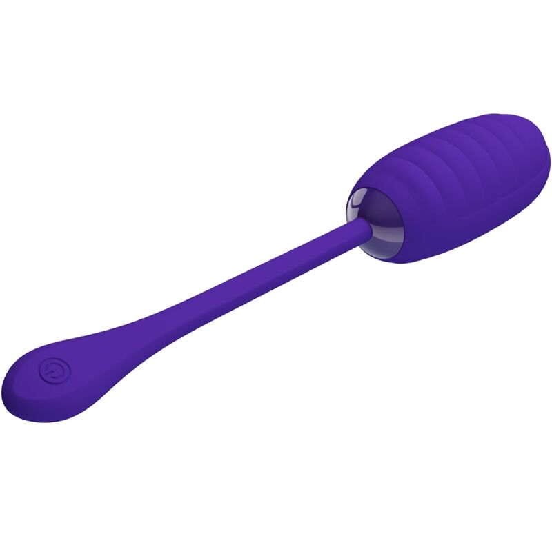 PRETTY LOVE - KIRK RECHARGEABLE VIBRATING EGG PURPLE PRETTY LOVE SMART