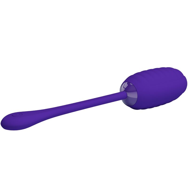 PRETTY LOVE - KIRK RECHARGEABLE VIBRATING EGG PURPLE - ToysByMonk