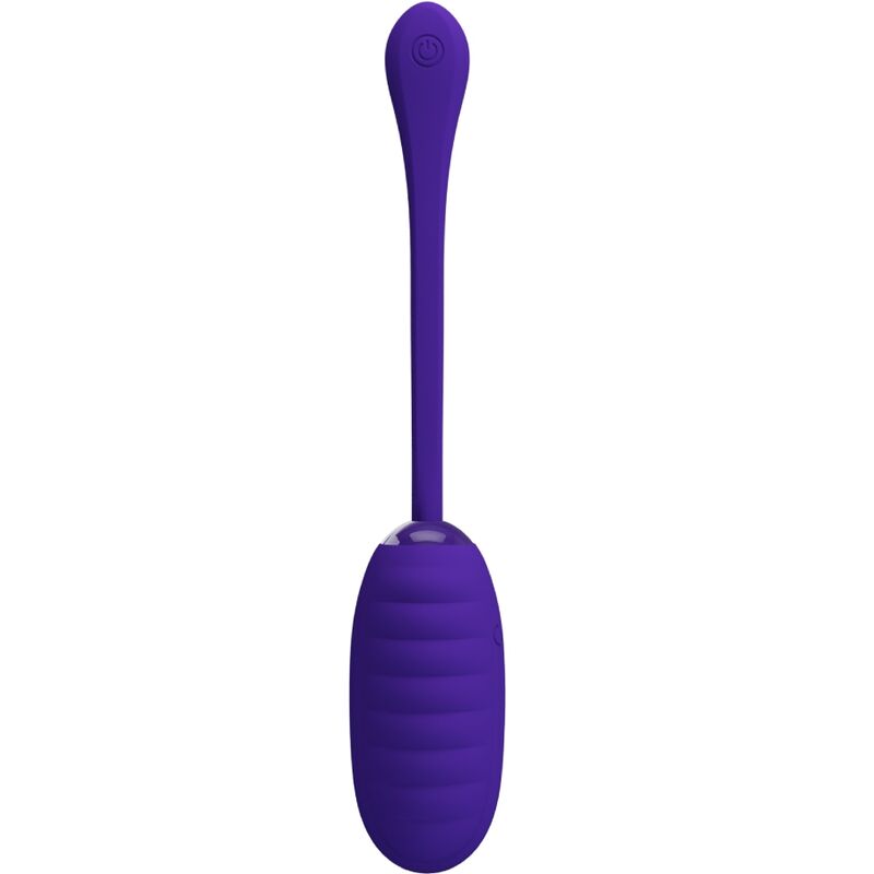 PRETTY LOVE - KIRK RECHARGEABLE VIBRATING EGG PURPLE - ToysByMonk