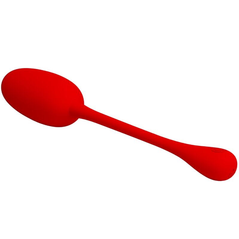 PRETTY LOVE - KNUCKER RED RECHARGEABLE VIBRATING EGG PRETTY LOVE FLIRTATION