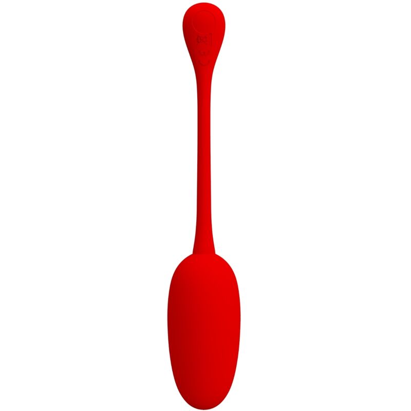 PRETTY LOVE - KNUCKER RED RECHARGEABLE VIBRATING EGG PRETTY LOVE FLIRTATION