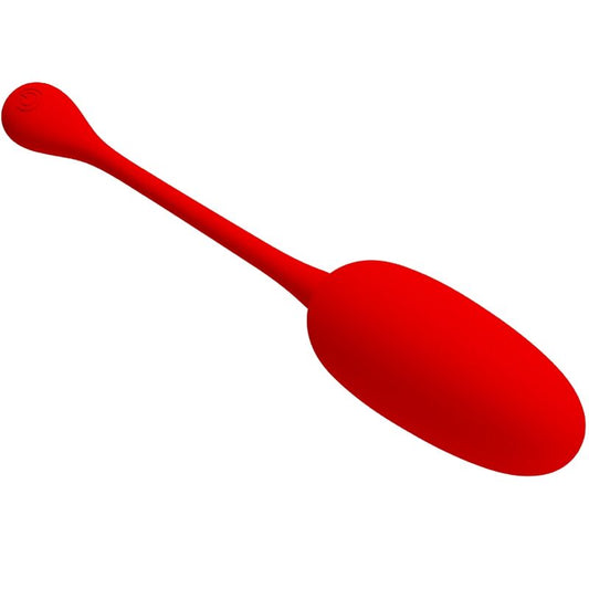 PRETTY LOVE - KNUCKER RED RECHARGEABLE VIBRATING EGG - ToysByMonk