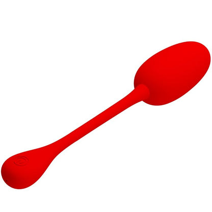 PRETTY LOVE - KNUCKER RED RECHARGEABLE VIBRATING EGG - ToysByMonk