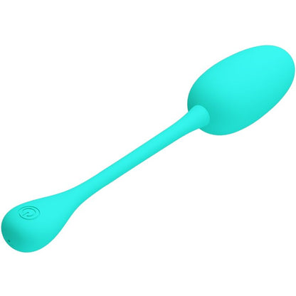 PRETTY LOVE - KNUCKER WATER GREEN RECHARGEABLE VIBRATING EGG PRETTY LOVE FLIRTATION