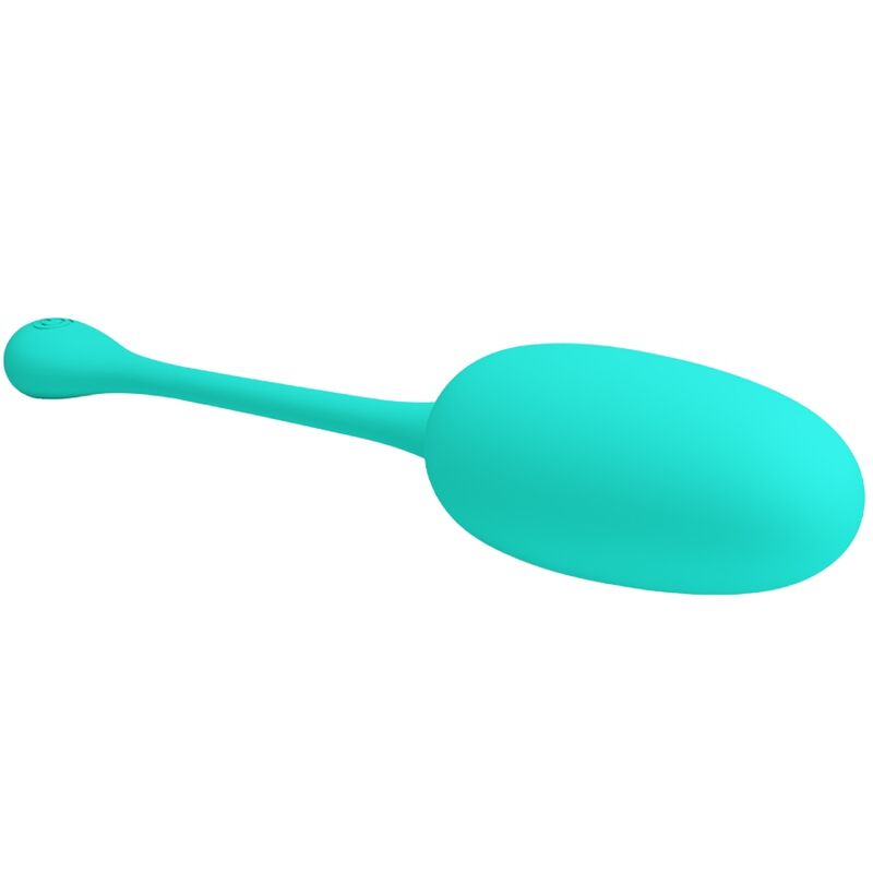 PRETTY LOVE - KNUCKER WATER GREEN RECHARGEABLE VIBRATING EGG PRETTY LOVE FLIRTATION