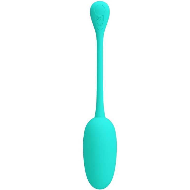 PRETTY LOVE - KNUCKER WATER GREEN RECHARGEABLE VIBRATING EGG PRETTY LOVE FLIRTATION