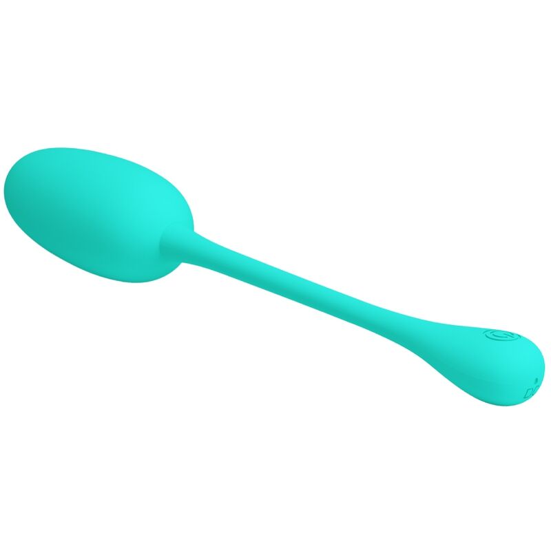 PRETTY LOVE - KNUCKER WATER GREEN RECHARGEABLE VIBRATING EGG PRETTY LOVE FLIRTATION