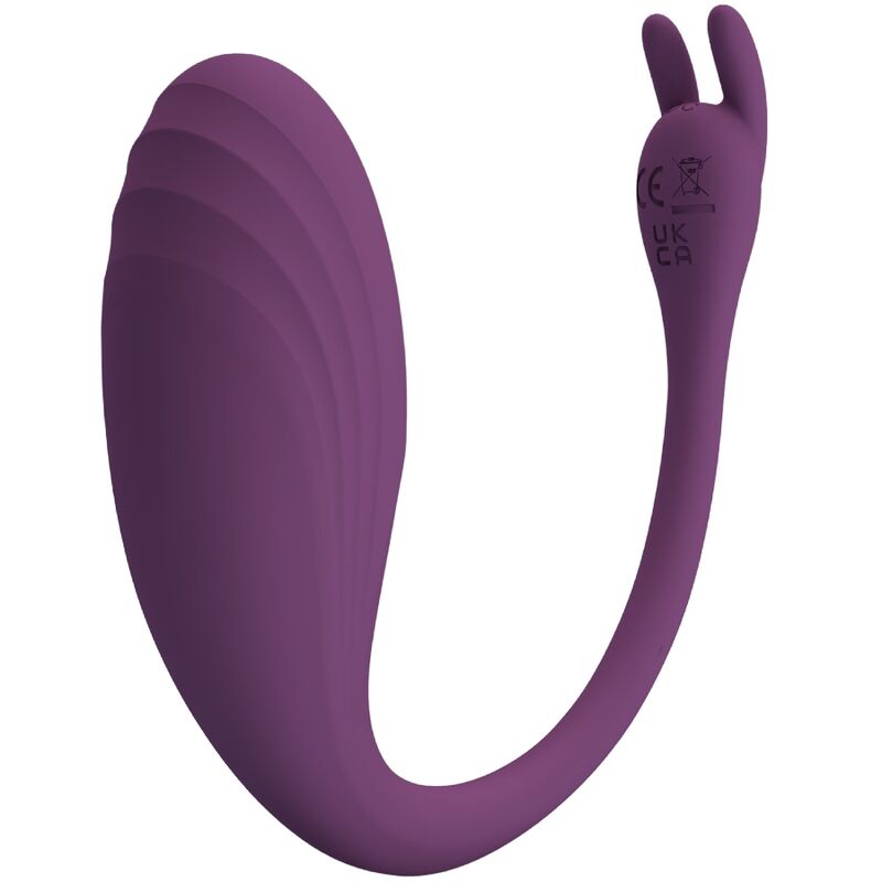 PRETTY LOVE - CATALINA VIBRATOR APP REMOTE CONTROL PURPLE PRETTY LOVE LED