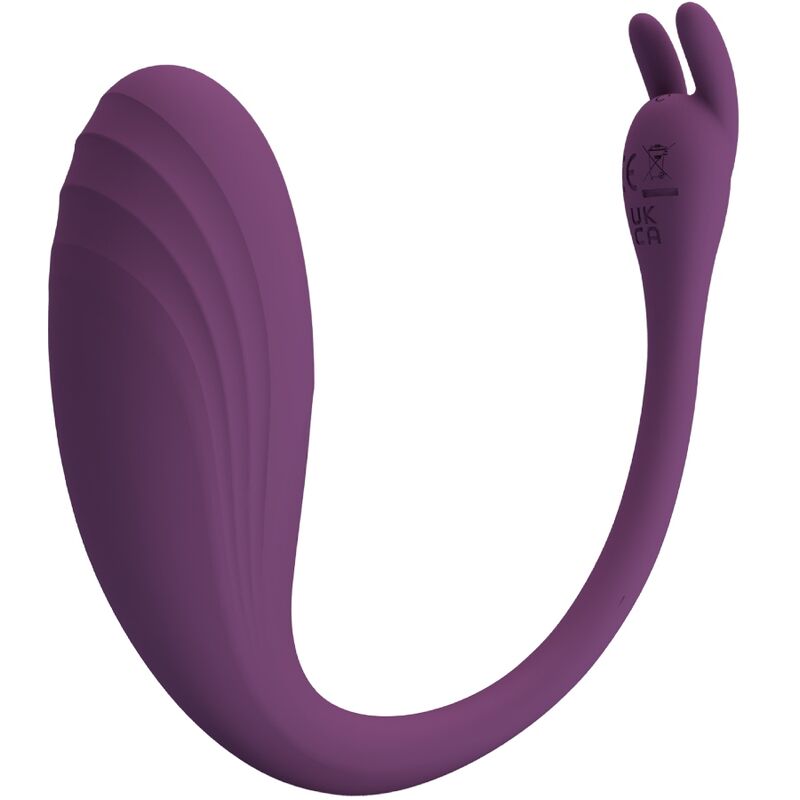 PRETTY LOVE - CATALINA VIBRATOR APP REMOTE CONTROL PURPLE PRETTY LOVE LED