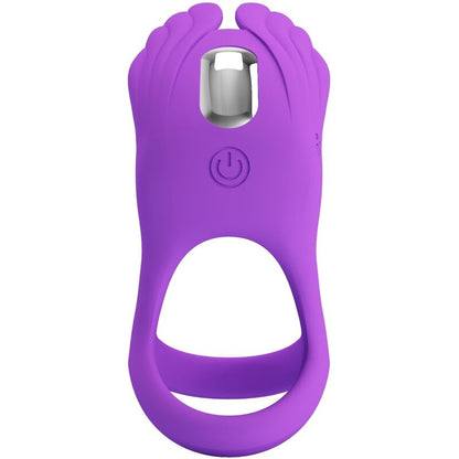 PRETTY LOVE - SILAS VIBRANT PENIS RING 7 VIBRATIONS PURPLE SILICONE PRETTY LOVE MALE