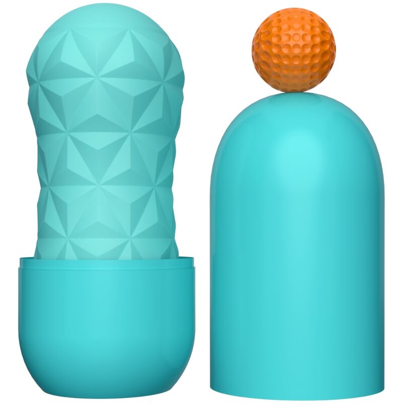 PRETTY LOVE - VICTORIA CASPAR MASTURBATOR AQUA GREEN - ToysByMonk