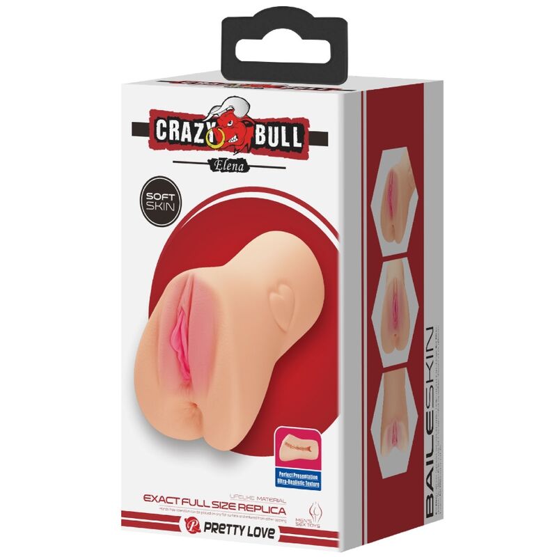 CRAZY BULL - ELENA VAGINA-SHAPED MASTUBADOR CRAZY BULL