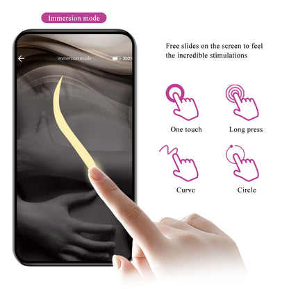 PRETTY LOVE - HECTOR ELECTROSHOCK VIBRATOR BY APP CONTROL PURPLE PRETTY LOVE HIGH GRADE