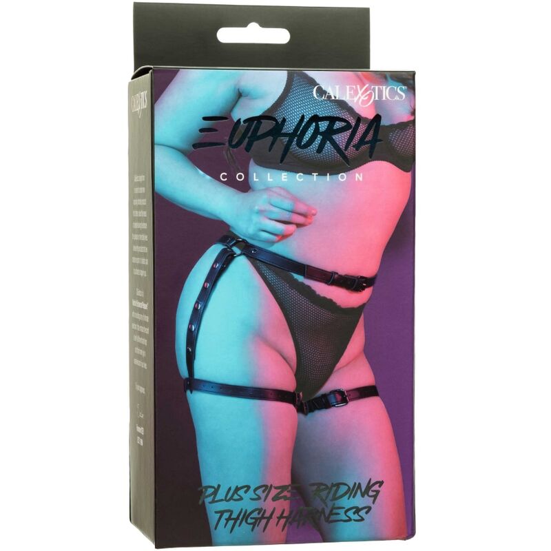 CALEXOTICS - EUPHORIA PLUS SIZE RIDING THIGH HARNESS CALEXOTICS