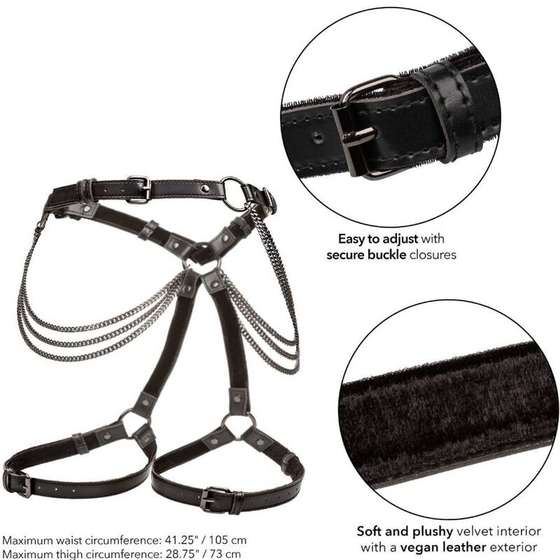 CALEXOTICS - EUPHORIA MULTI CHAIN THIGH HARNESS CALEXOTICS