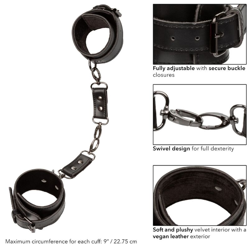 CALEXOTICS - EUPHORIA HAND CUFFS - ToysByMonk