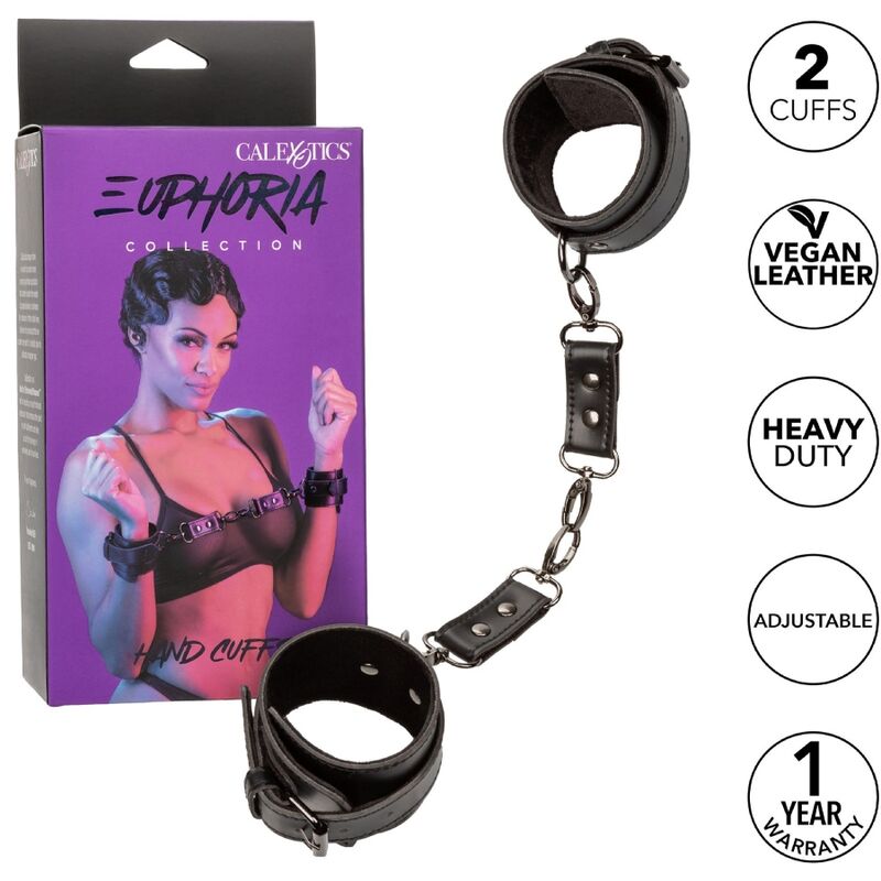 CALEXOTICS - EUPHORIA HAND CUFFS CALEXOTICS