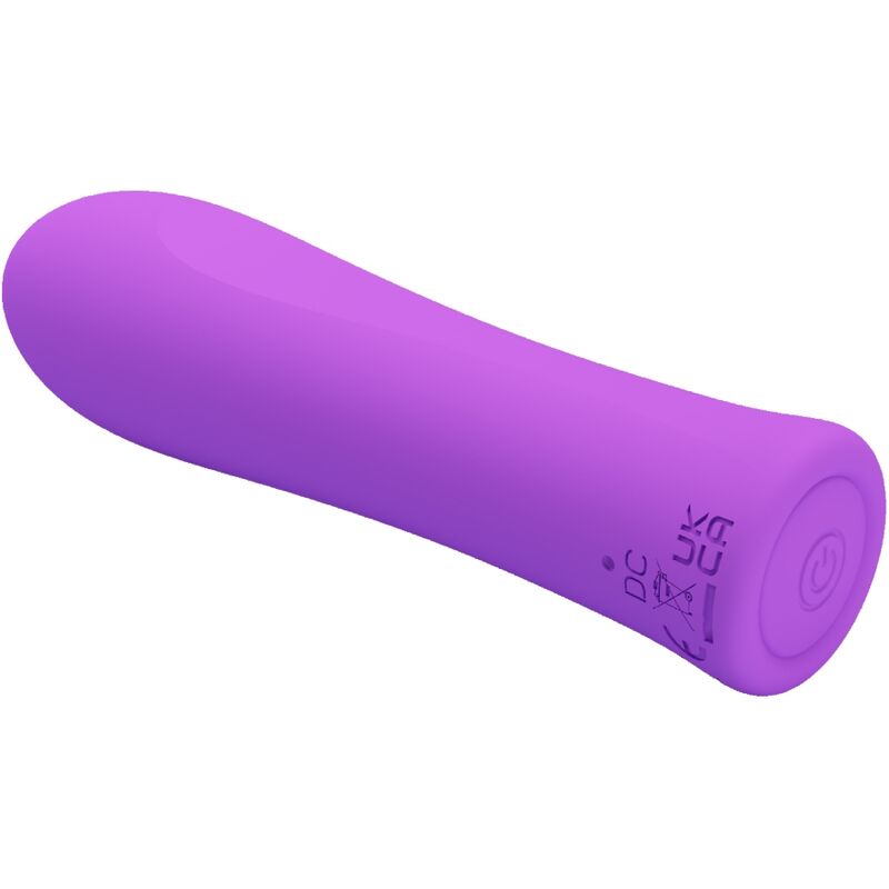 PRETTY LOVE - ALFREDA SUPER POWER VIBRATOR AQUA PURPLE - ToysByMonk