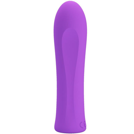 PRETTY LOVE - ALFREDA SUPER POWER VIBRATOR AQUA PURPLE - ToysByMonk