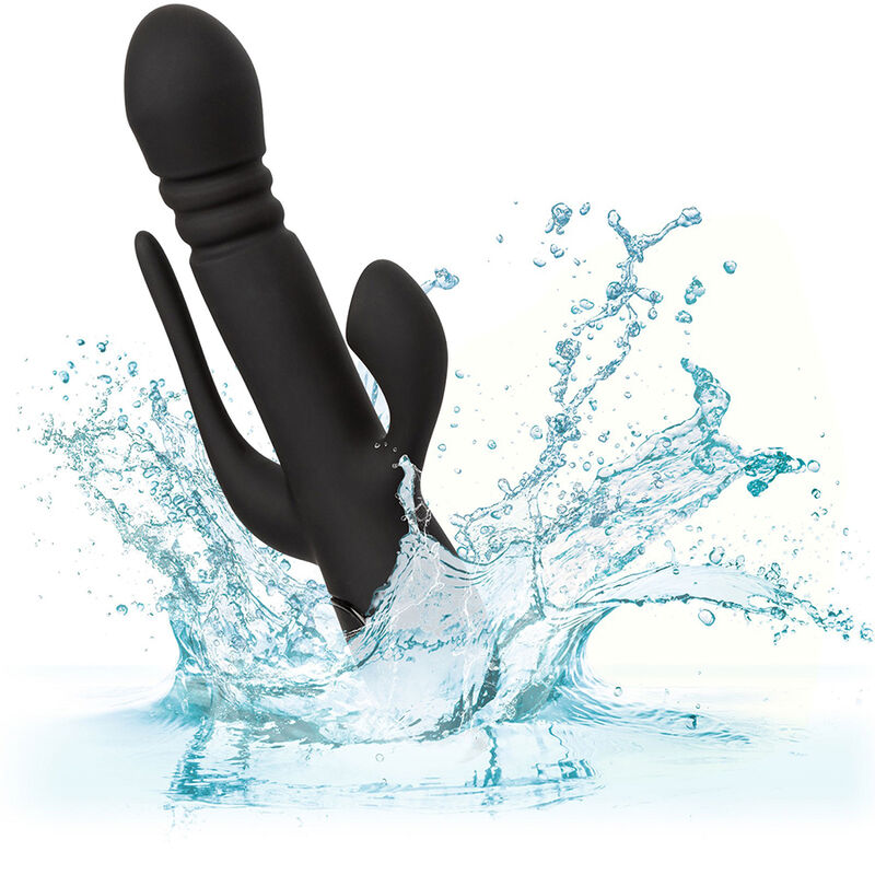 CALEXOTICS - VIBRATOR TRIPLE EUPHORIA BLACK - ToysByMonk
