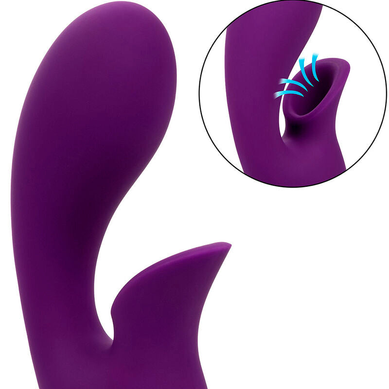 CALEXOTICS - HUNTINGTON BEACH HEARTBREAKER STIMULATOR & SUCKER PURPLE BY CALIFORNIA DREAMING - ToysByMonk