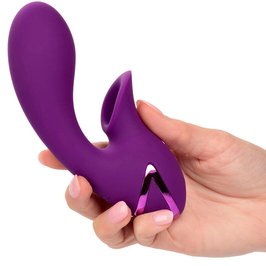 CALEXOTICS - HUNTINGTON BEACH HEARTBREAKER STIMULATOR & SUCKER PURPLE BY CALIFORNIA DREAMING - ToysByMonk