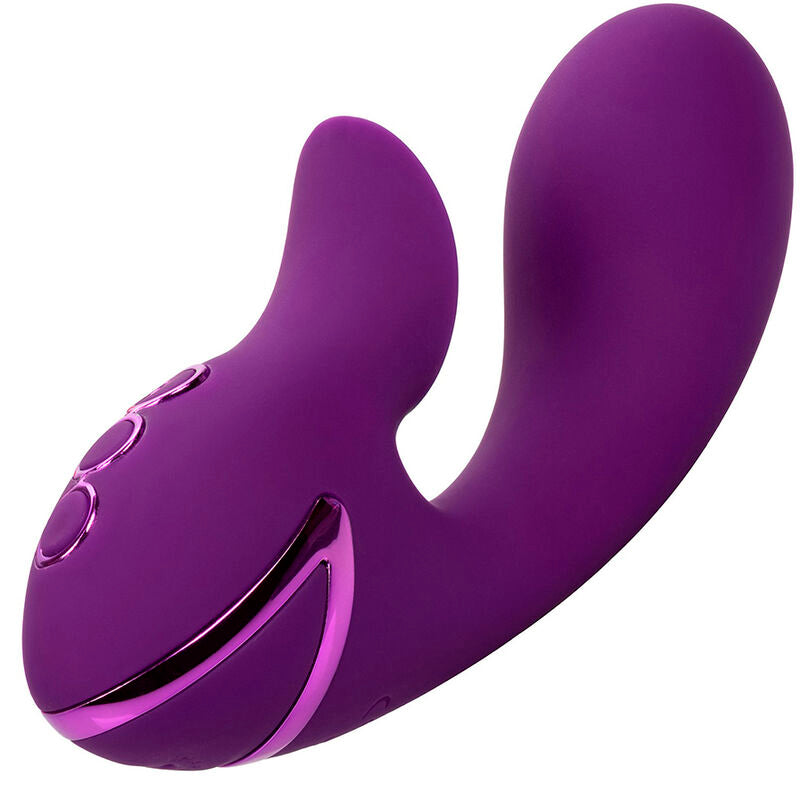 CALEXOTICS - HUNTINGTON BEACH HEARTBREAKER STIMULATOR & SUCKER PURPLE BY CALIFORNIA DREAMING - ToysByMonk