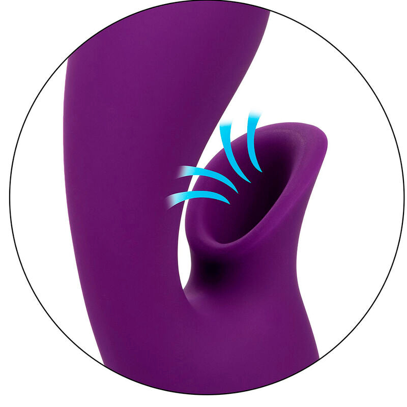 CALEXOTICS - HUNTINGTON BEACH HEARTBREAKER STIMULATOR & SUCKER PURPLE BY CALIFORNIA DREAMING - ToysByMonk