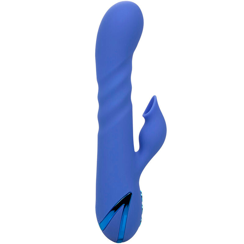 CALEXOTICS - L.A LOVE VIBRATOR & SUCKER BLUE BY CALIFORNIA DREAMING - ToysByMonk